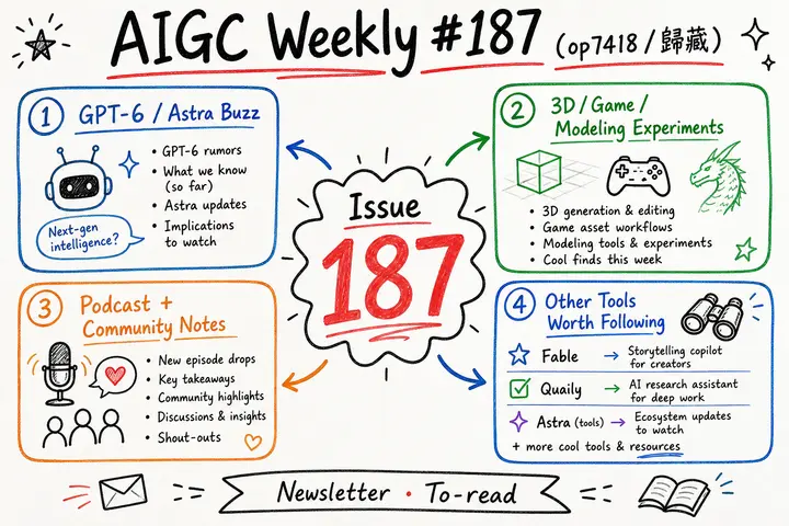 AIGC Weekly #187