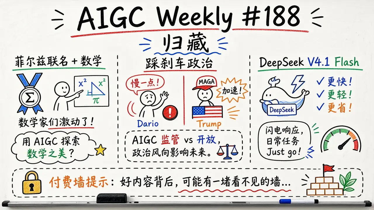 AIGC Weekly #188