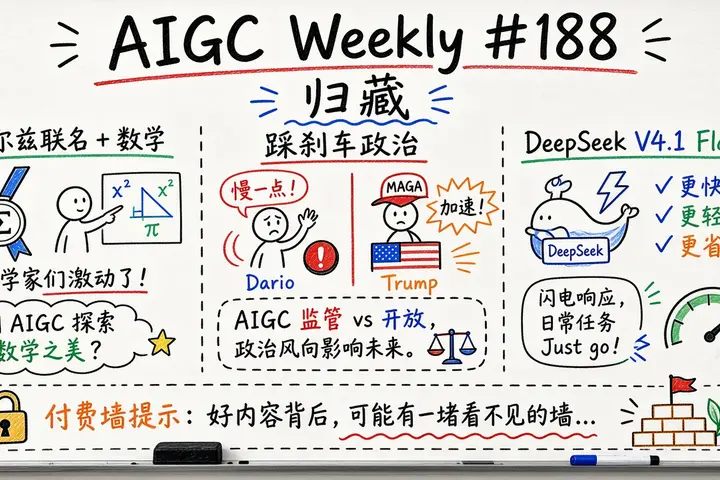 AIGC Weekly #188