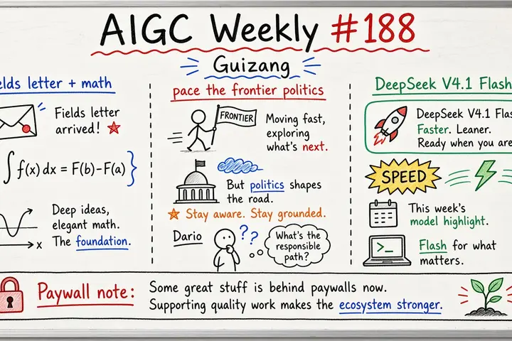 AIGC Weekly #188