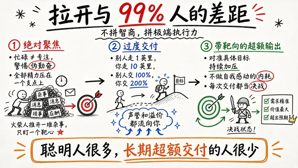 Alexandr Wang 谈拉开与 99% 人的差距：不拼智商，拼极端执行力