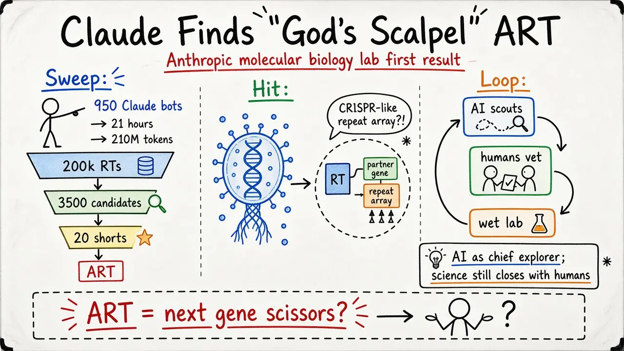 Claude Digs Up DNA “God’s Scalpel” ART — Xinzhiyuan