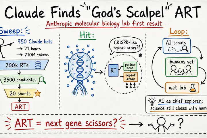 Claude Digs Up DNA “God’s Scalpel” ART — Xinzhiyuan