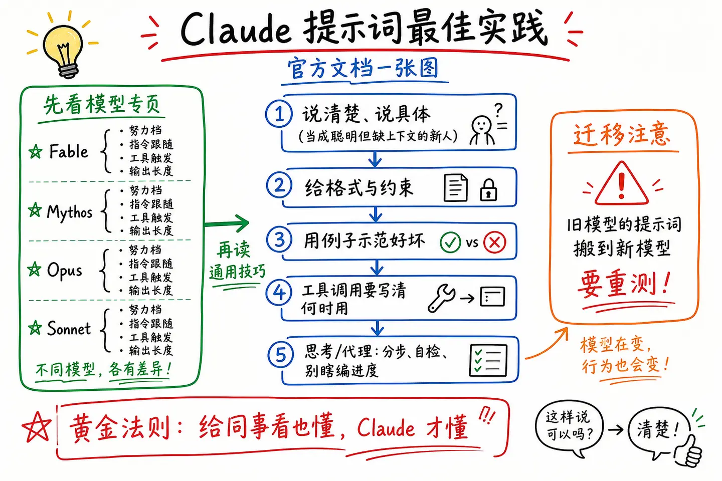 Claude Prompting 最佳实践（官方文档）