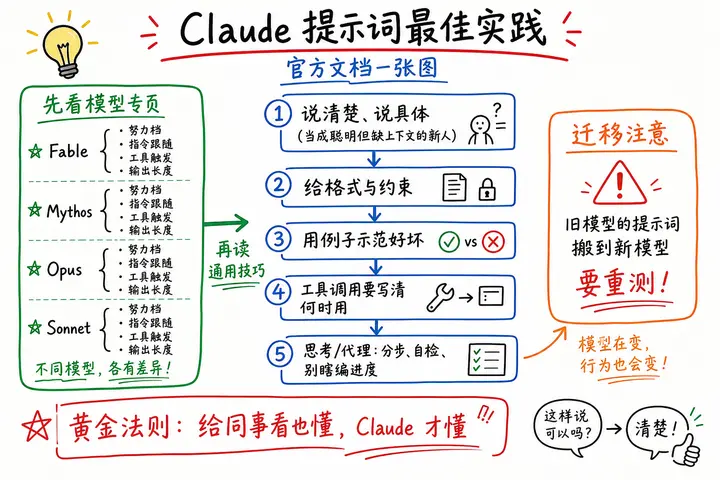 Claude Prompting 最佳实践（官方文档）