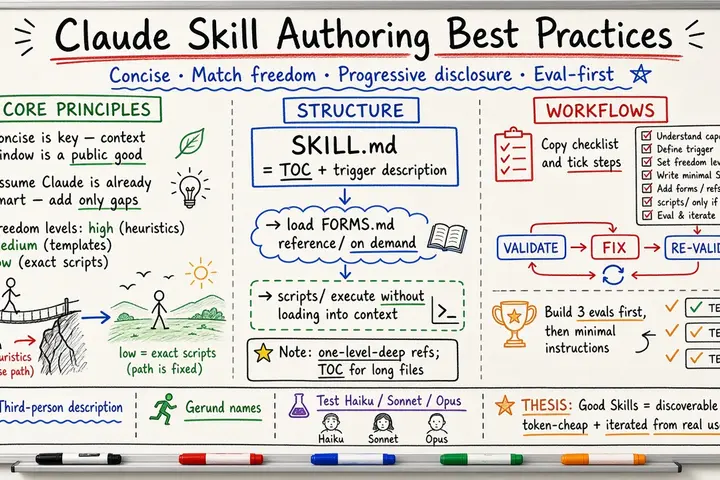 Skill authoring best practices