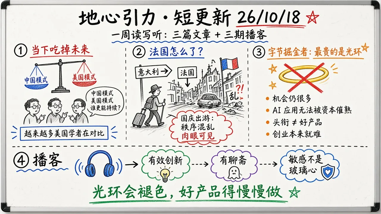 短更新：What’s the Matter With France?