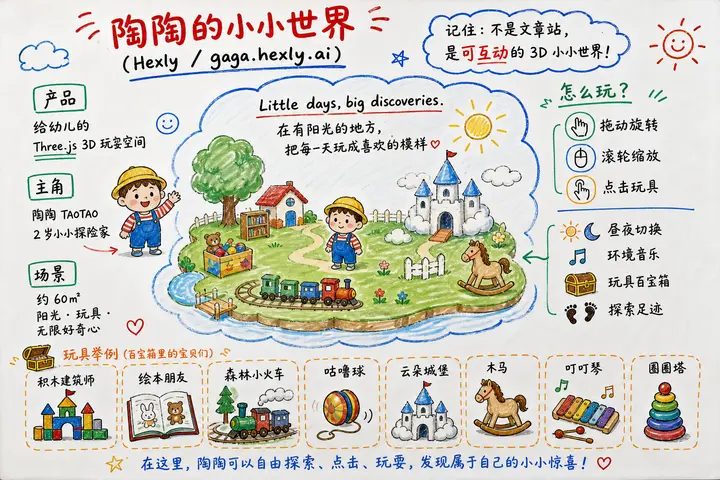 陶陶的小小世界 · Little days, big discoveries.