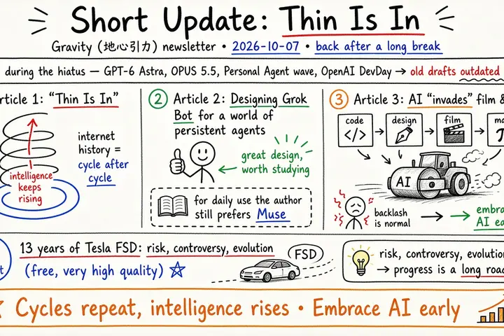 短更新：Thin Is In