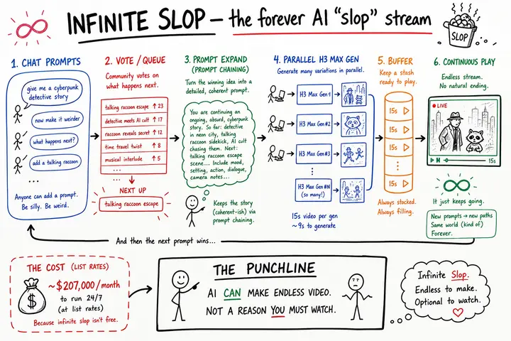 5 Million Views: AI Builds an "Infinite Slop" Machine