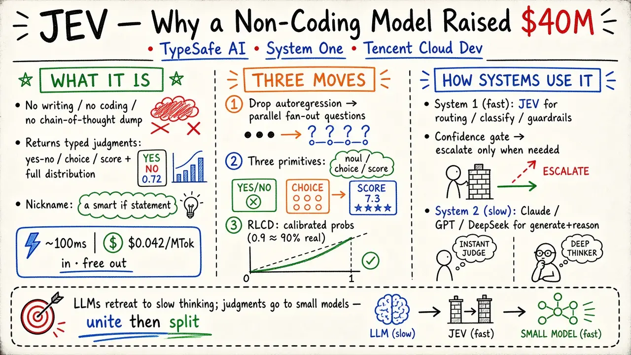 JEV — Why a Model That Can’t Code Raised $40M