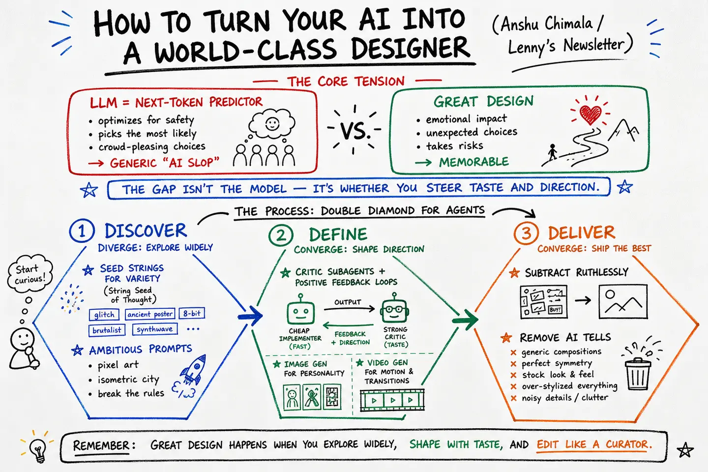 How to turn your AI into a world-class designer