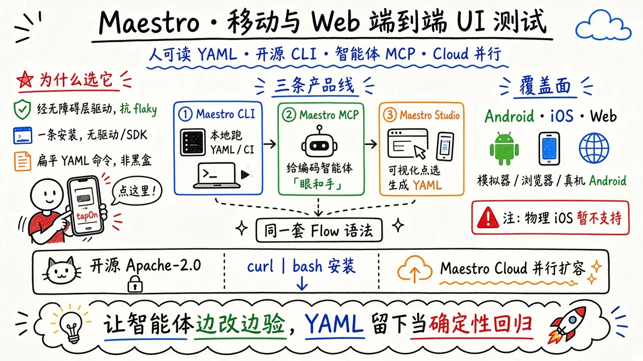 Maestro · 移动与 Web 端到端 UI 测试