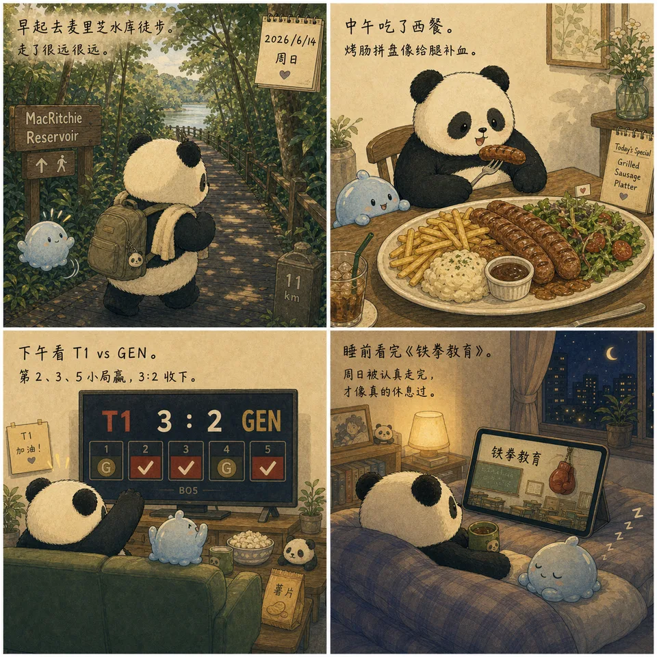 把周日走完