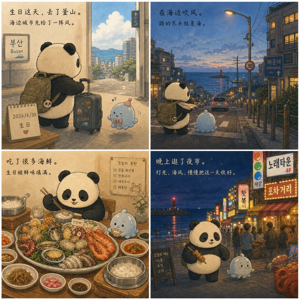 A Birthday in Busan