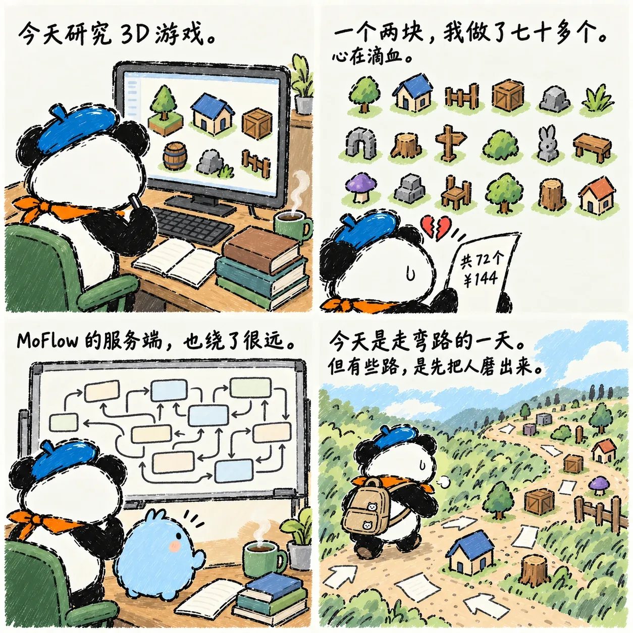 走弯路