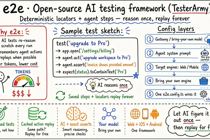 e2e: The open source AI testing framework