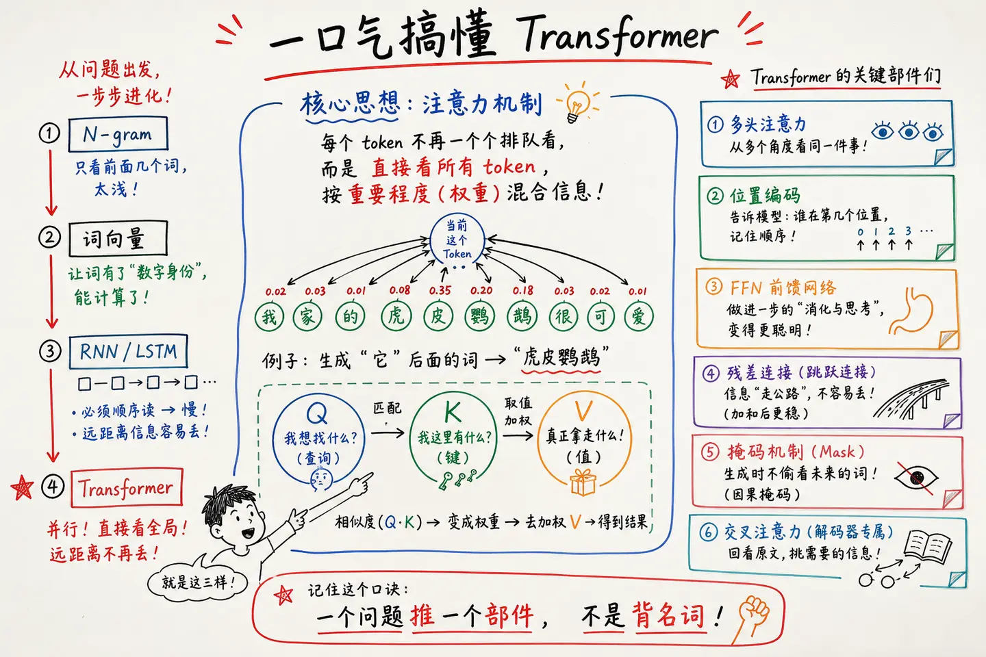 @xuanyuanzhifeng · 一口气搞懂 Transformer