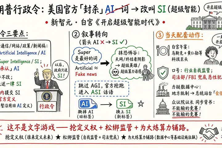 突发！特朗普签行政令：美国政府全面封杀「AI」